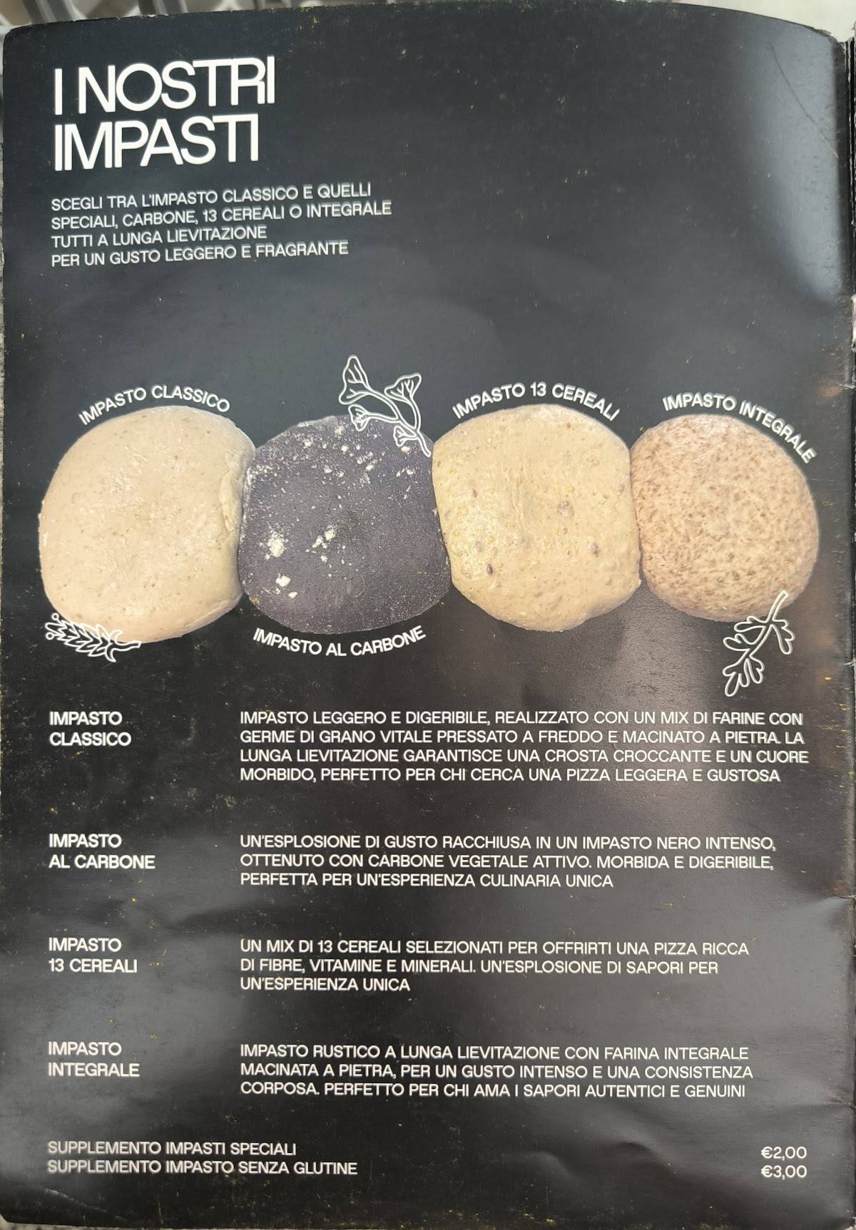 Menu di Ristorante Pizzeria Il Glicine 