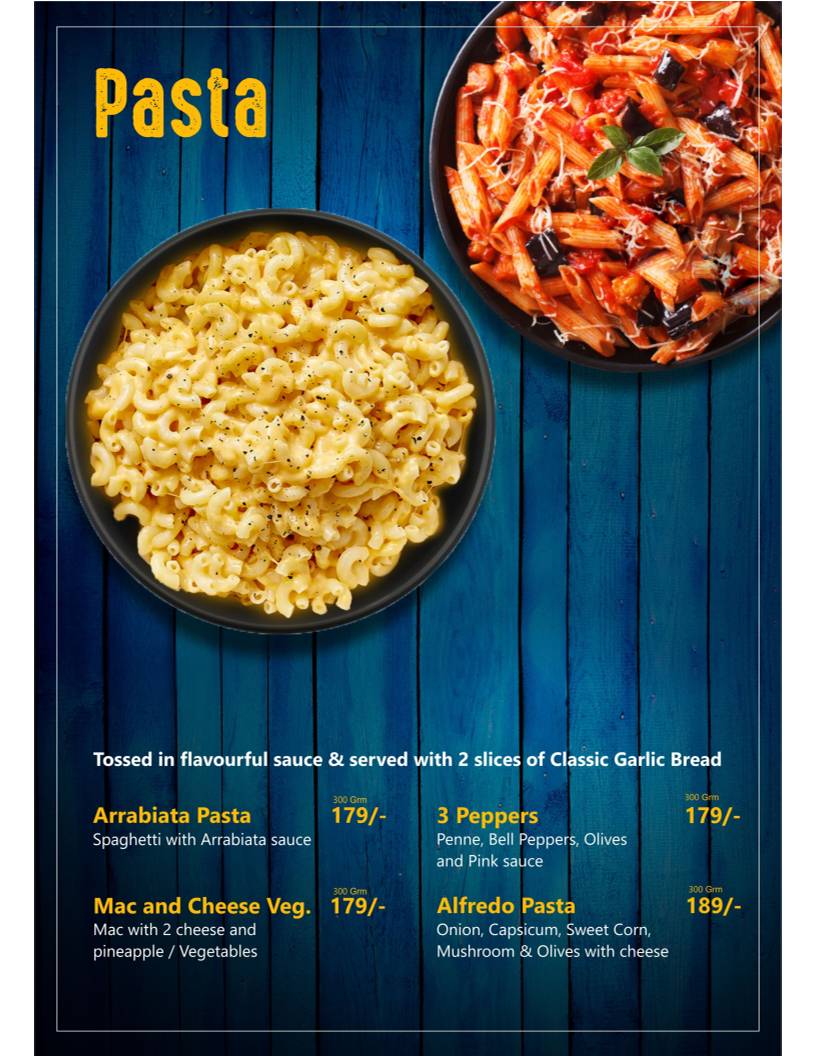 Papa Louie's Pizza Maninagar menu