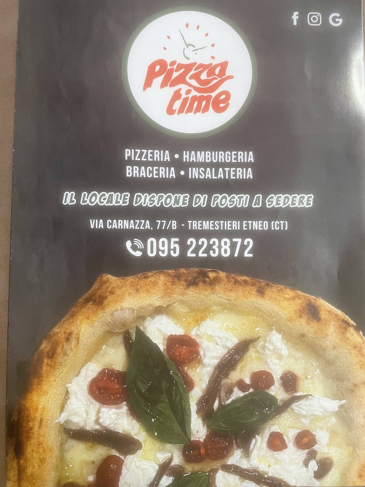 Menu di Pizza Time 