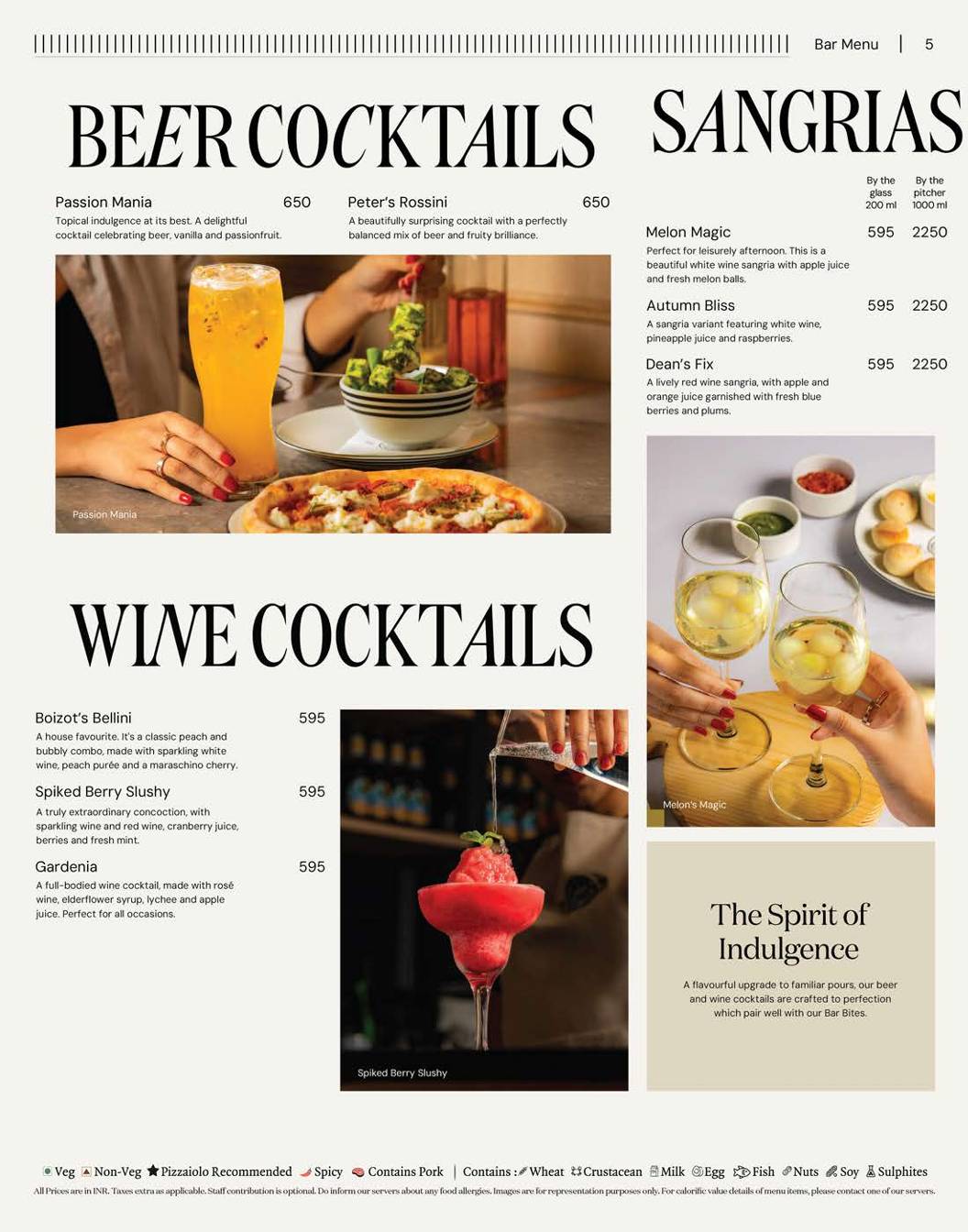PizzaExpress menu