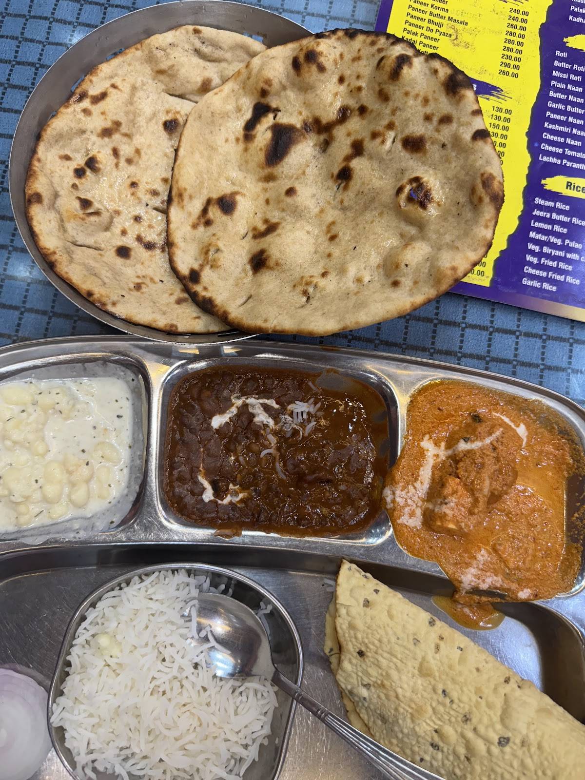Purple Dhaba menu