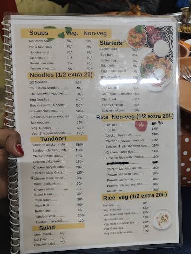 Rekha fast food (chanekar) menu