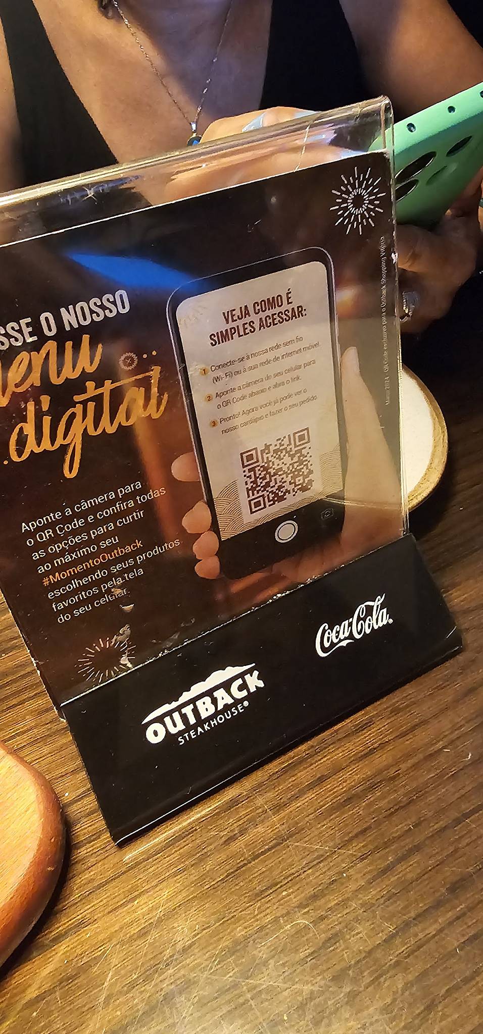 Outback Steakhouse cardápio