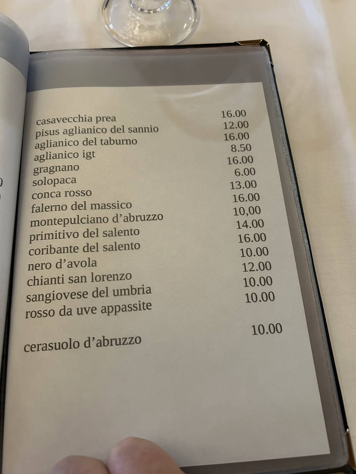 Menu di Ristorante Il Rustico 
