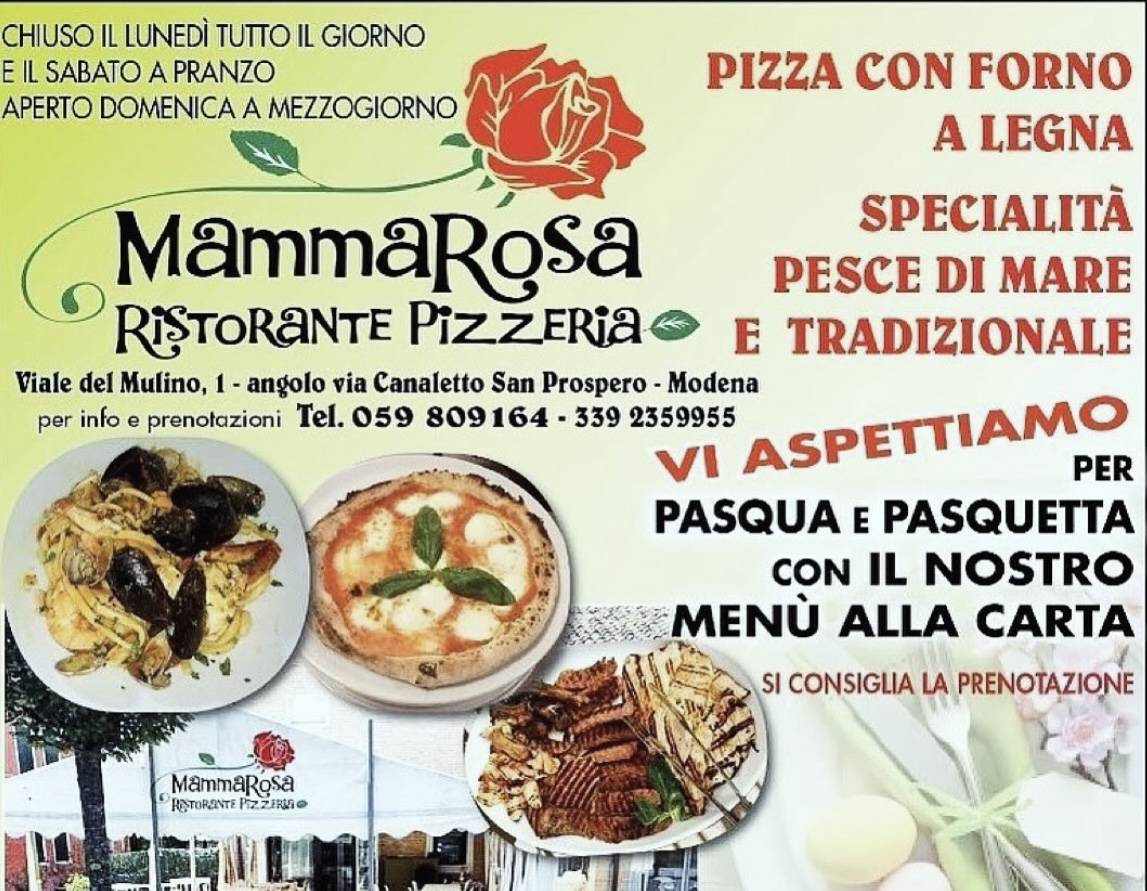 Menu di Ristorante Pizzeria Mamma Rosa 