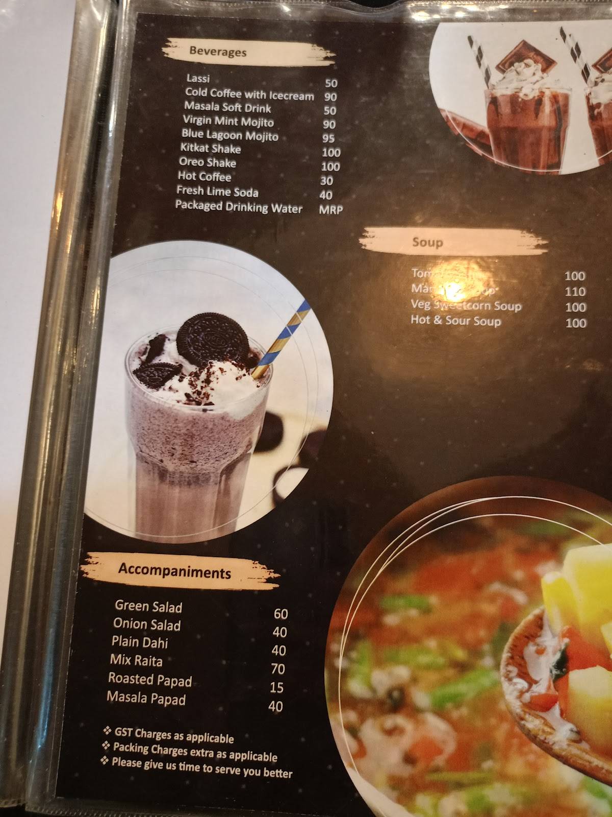 Shree Kunj Restaurant -Cooch Behar menu