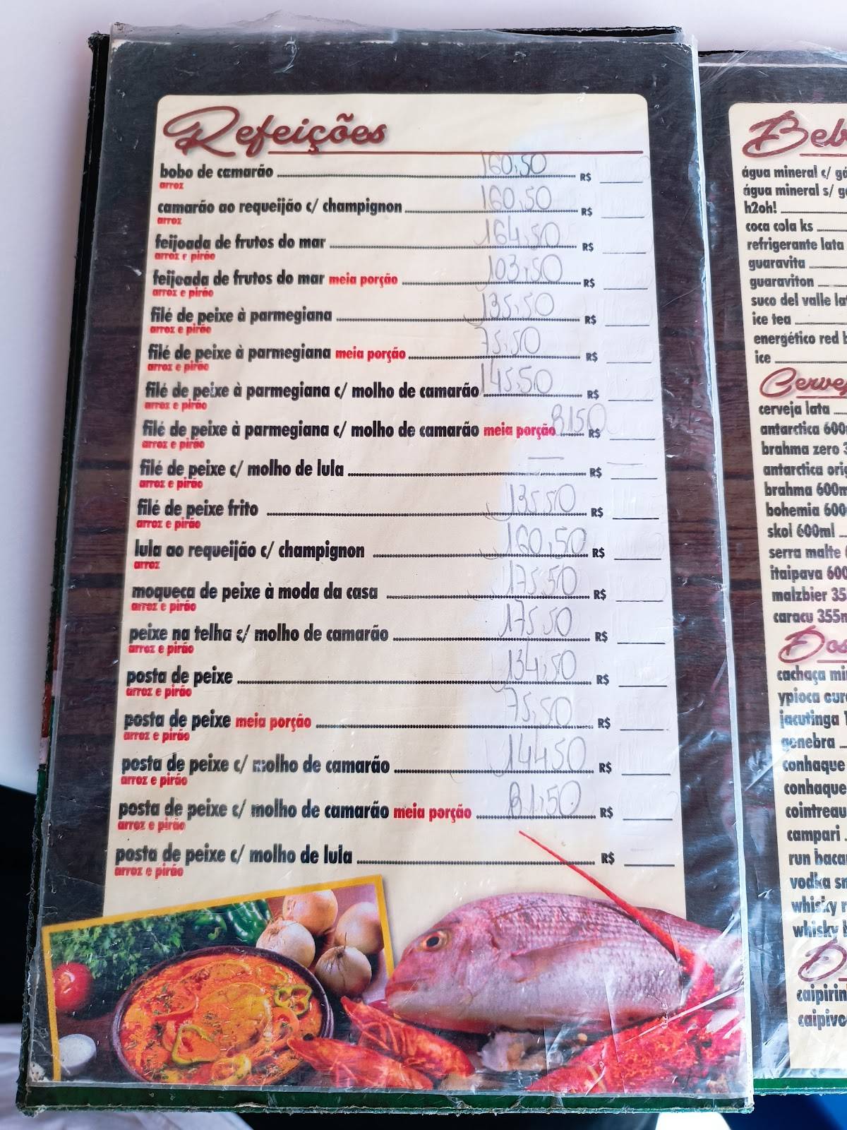 Só Docas Bar e Restaurante cardápio
