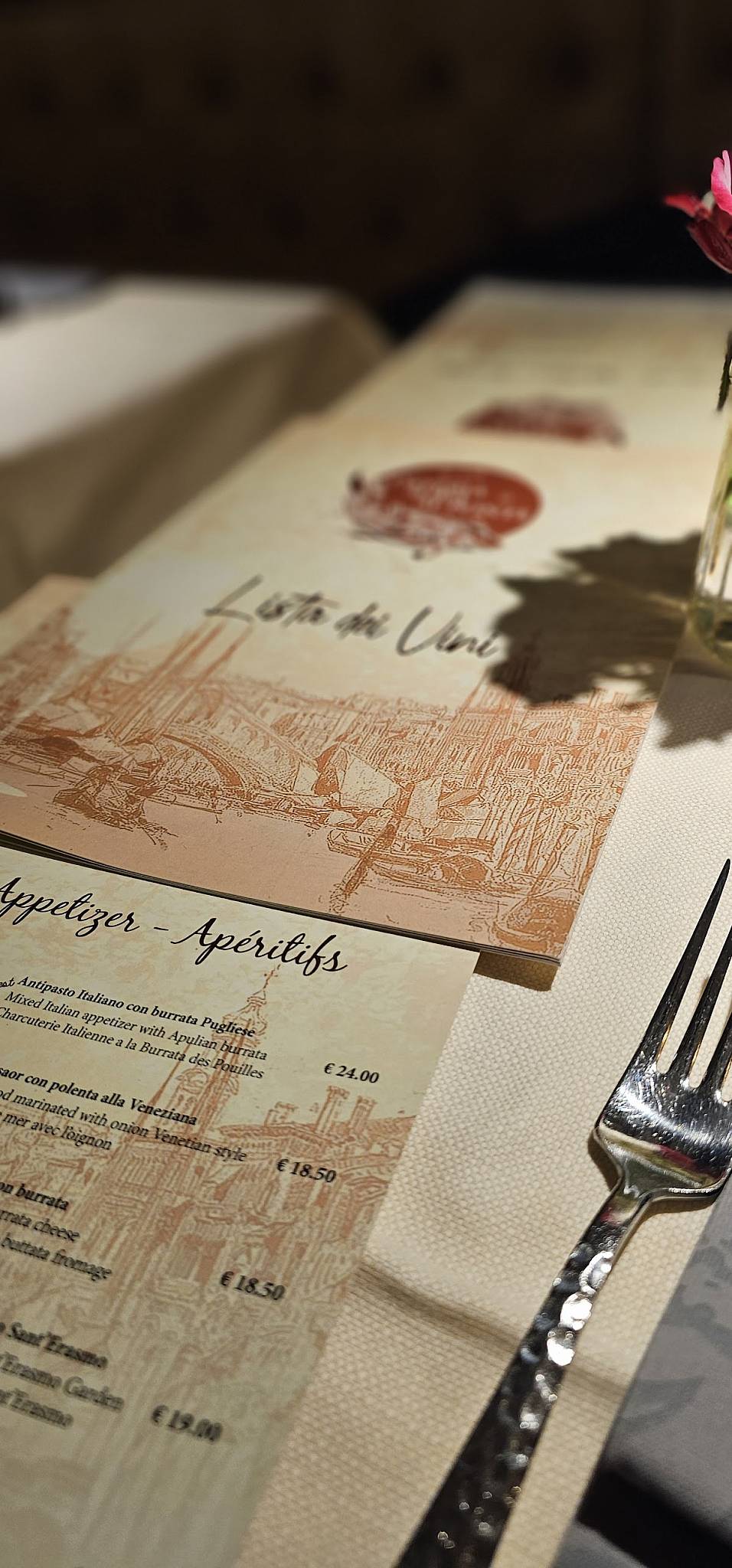 Menu di Sora Al Ponte 