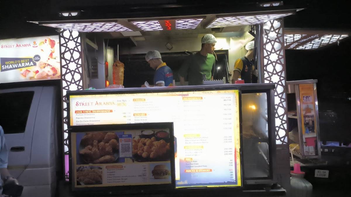 Street Arabiya Shawarma Truck - Palakkad menu
