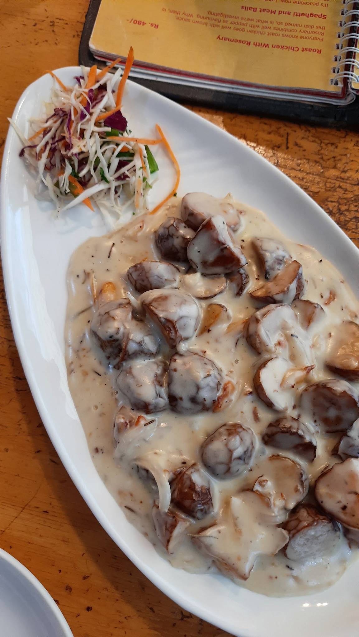 Sun Moon & Potatoes menu