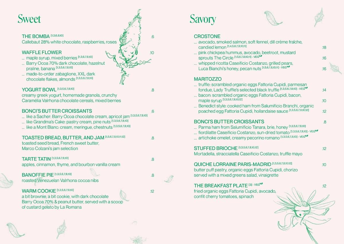 Menu di THE APPUNTAMENTO 