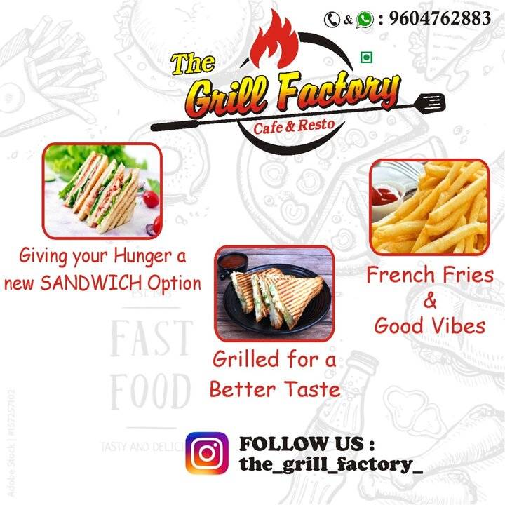 THE GRILL FACTORY menu
