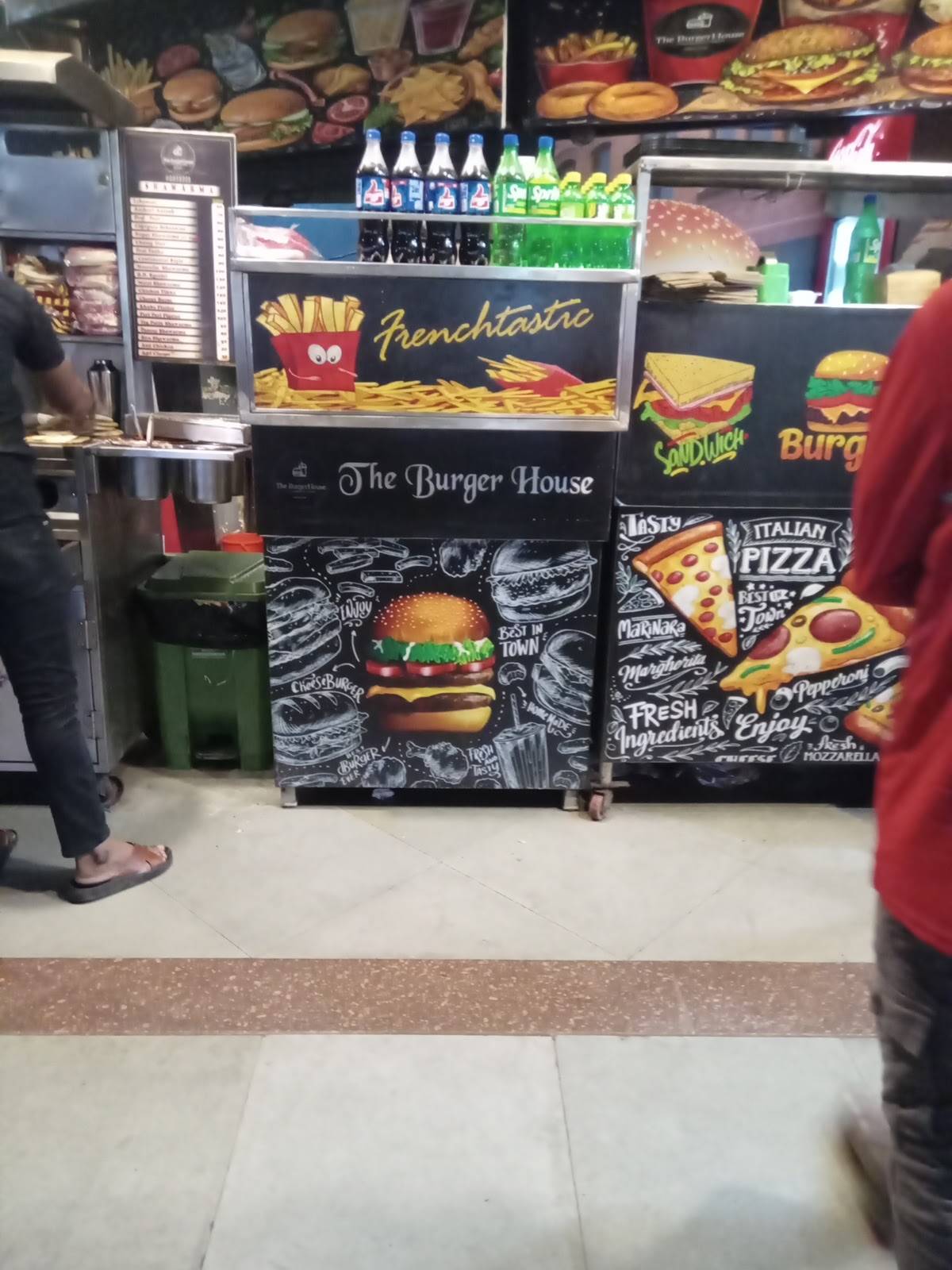 The Burger House menu