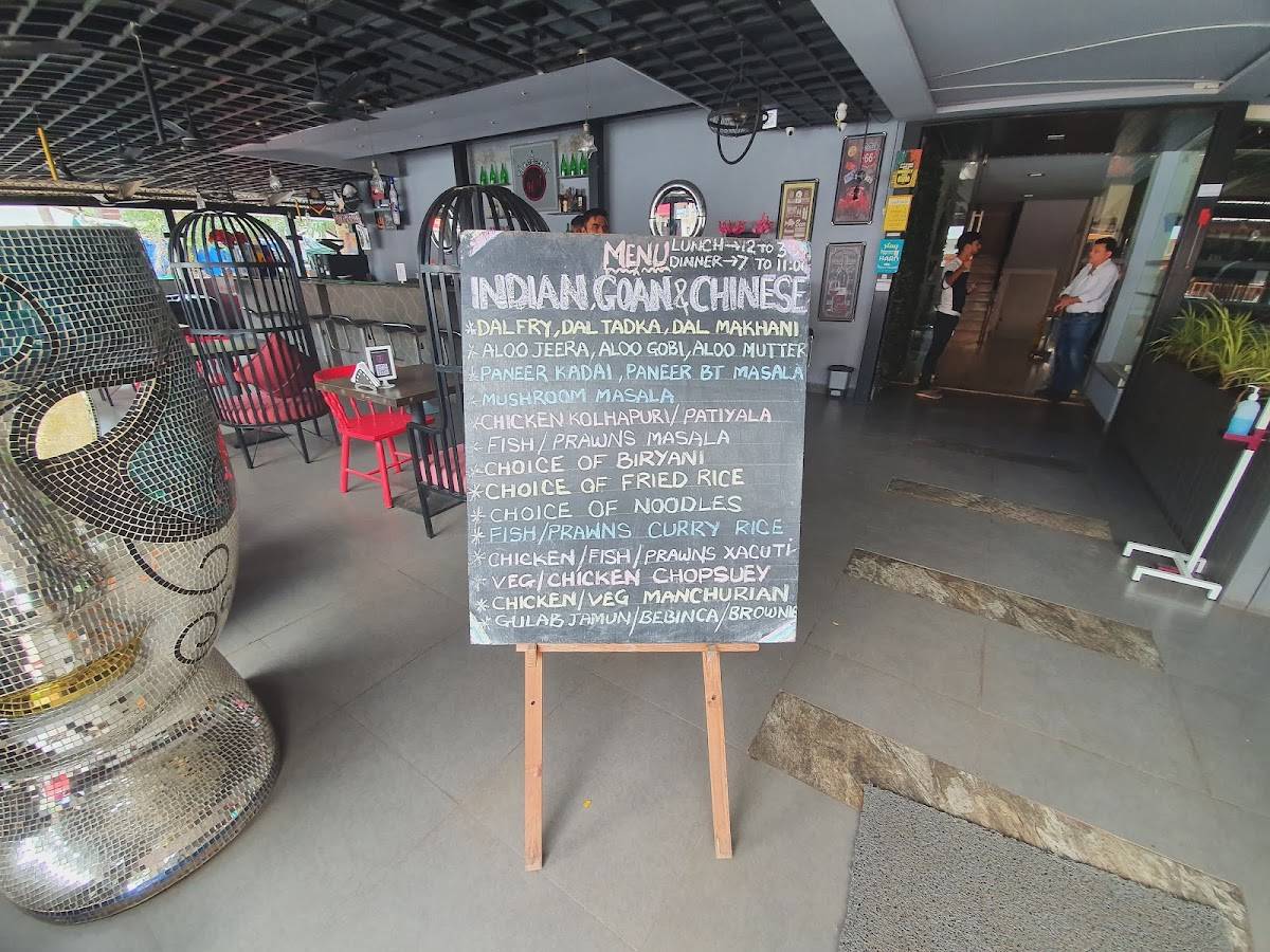 The Pink Flamingo menu