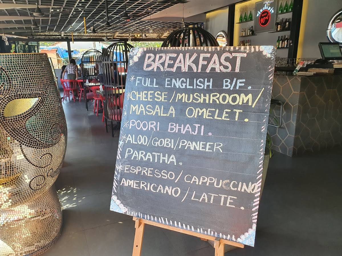 The Pink Flamingo menu