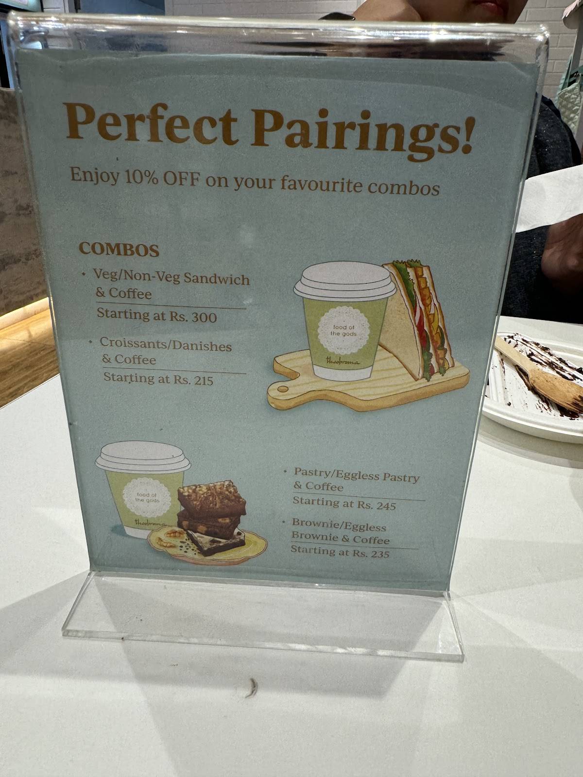 Theobroma Bakery and Cake Shop - Kipps Market, Ludhiana menu