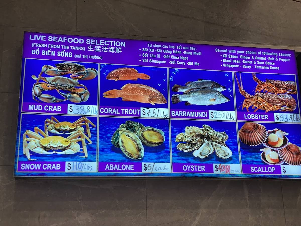 Thuan Phat menu