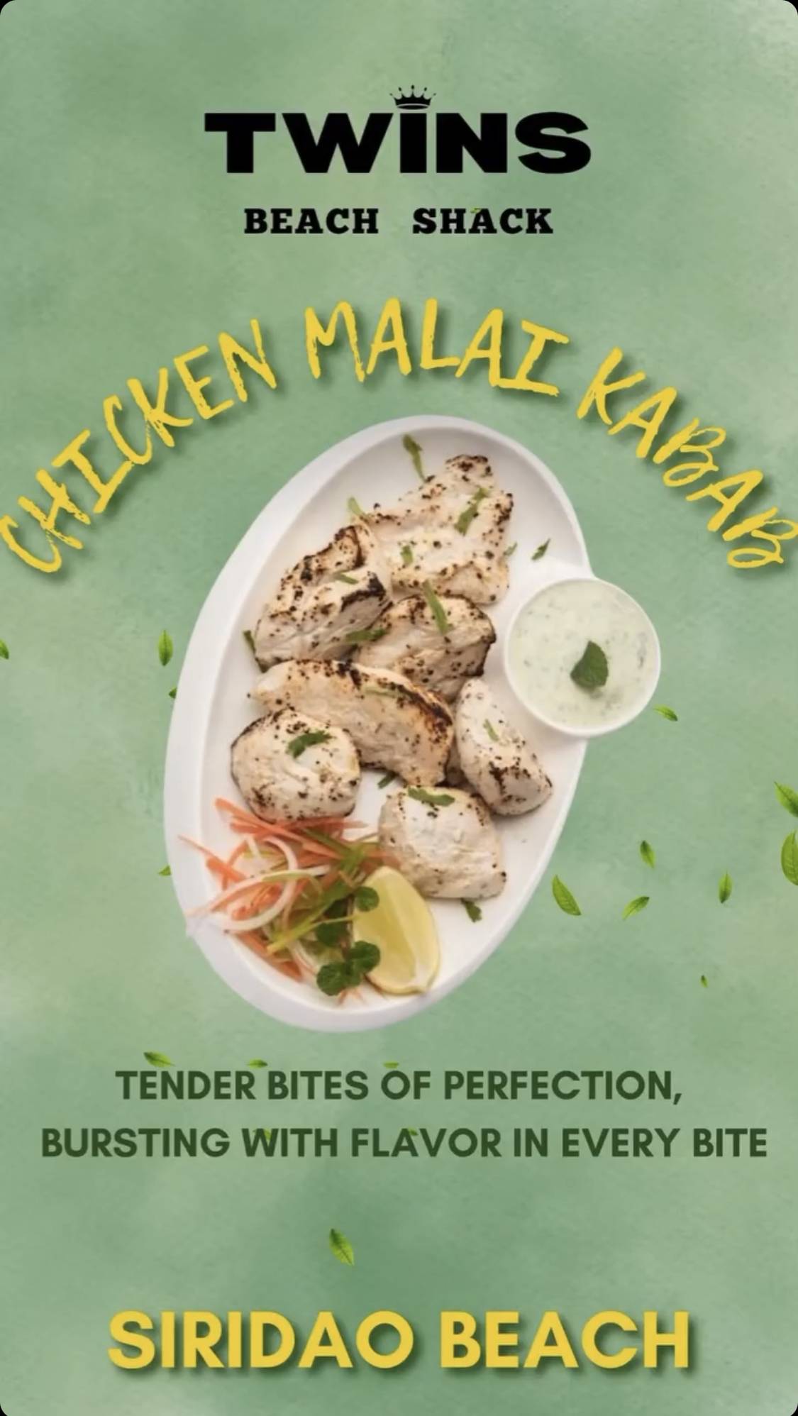 Twins Beach Shack menu