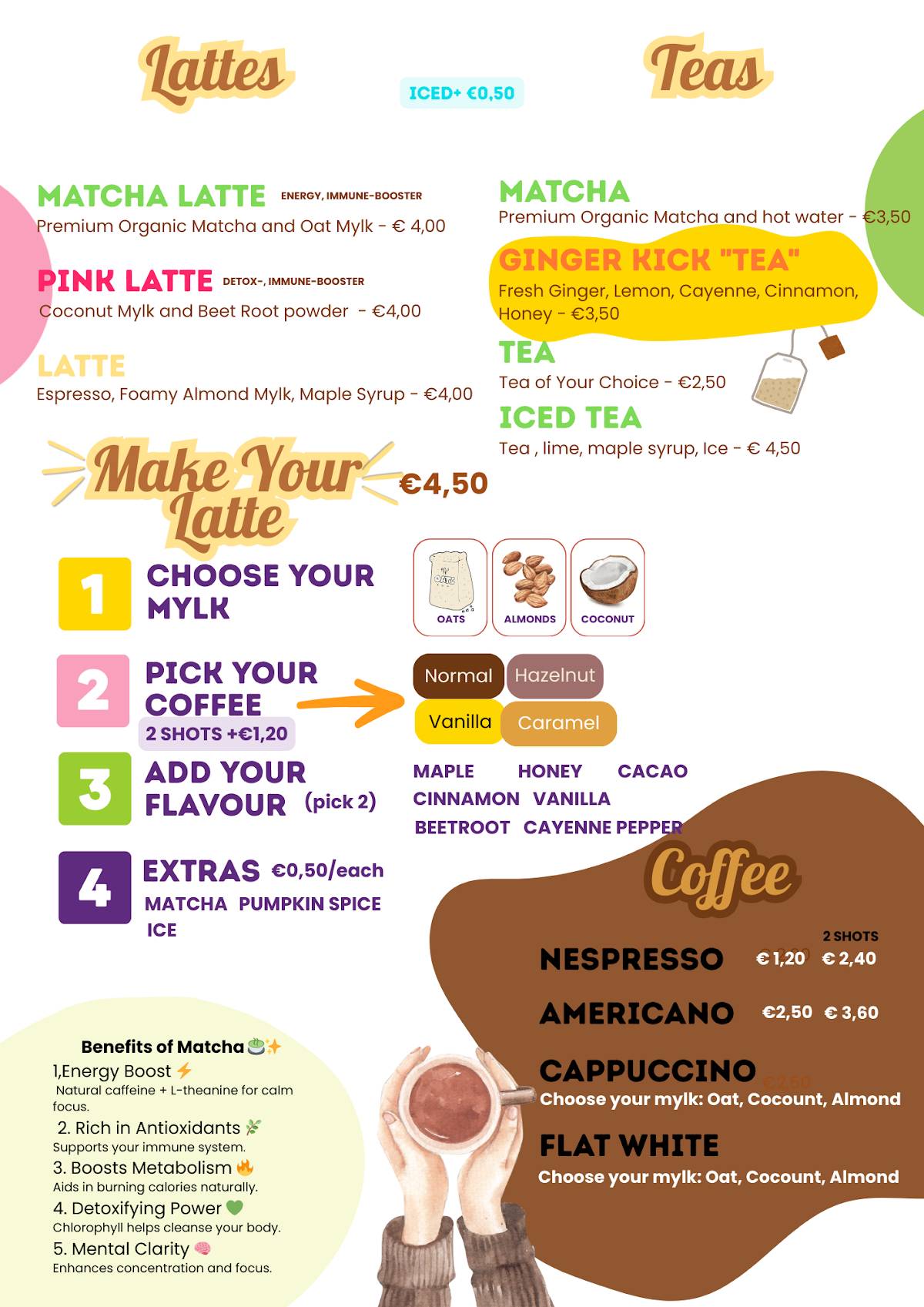 Menu di Very Açai 