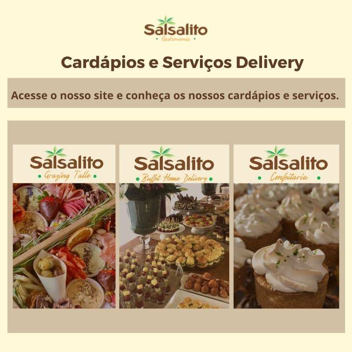 Restaurante a Quilo e Delivery p/ Almoço em Botafogo/RJ - Salsalito cardápio