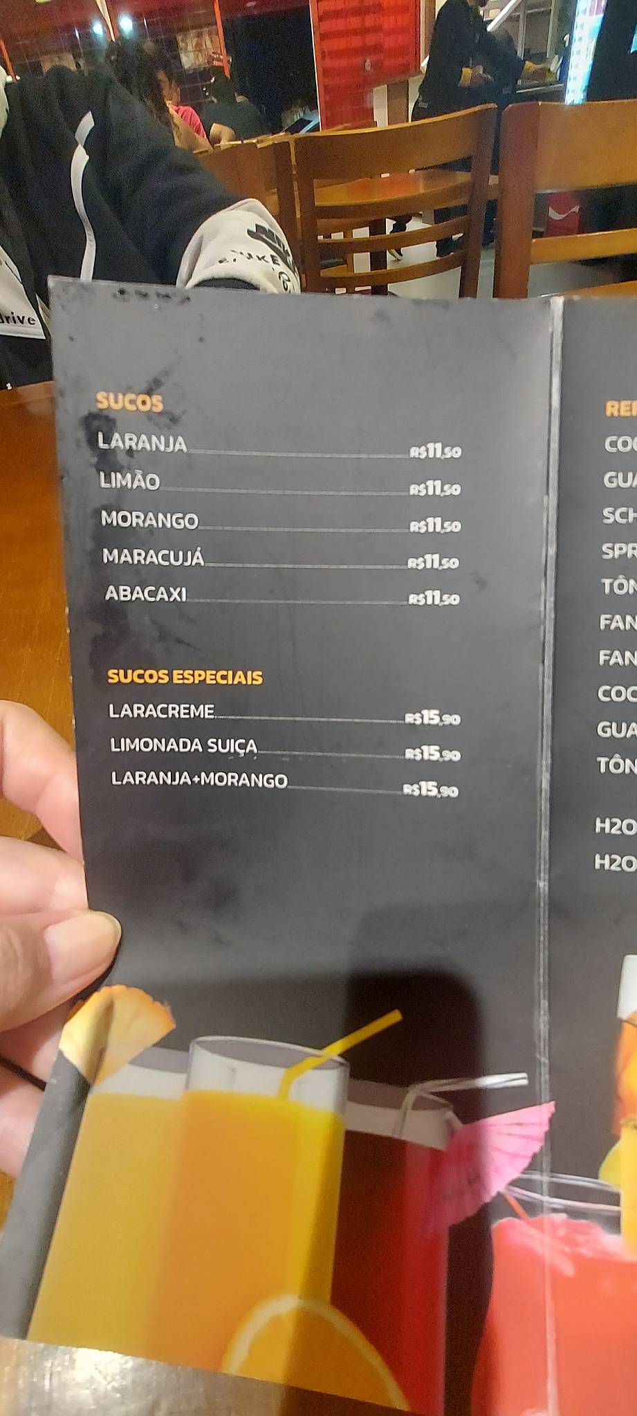 Bãn Sushi Rio Claro - Temakeria cardápio