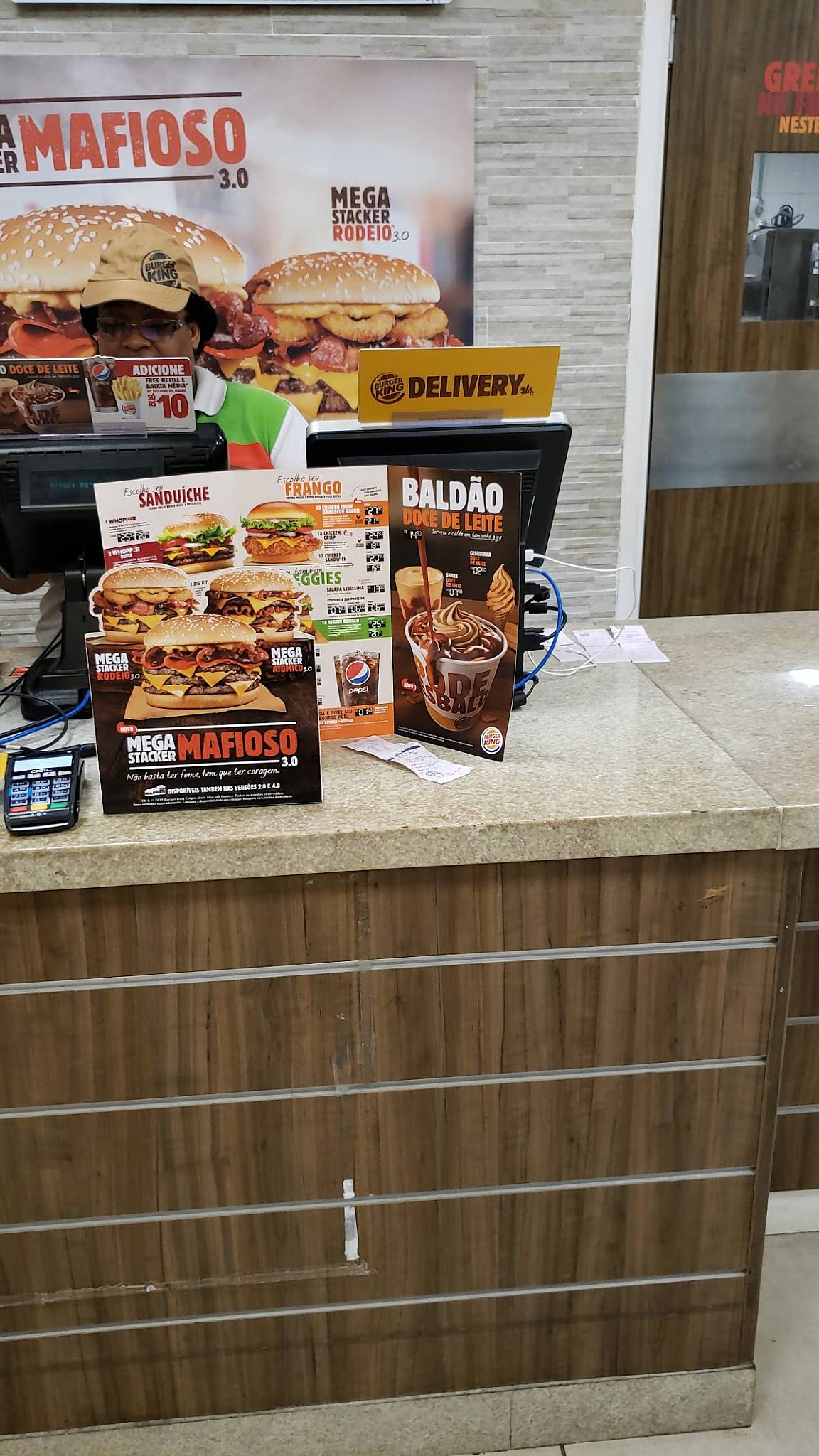 Burger King cardápio