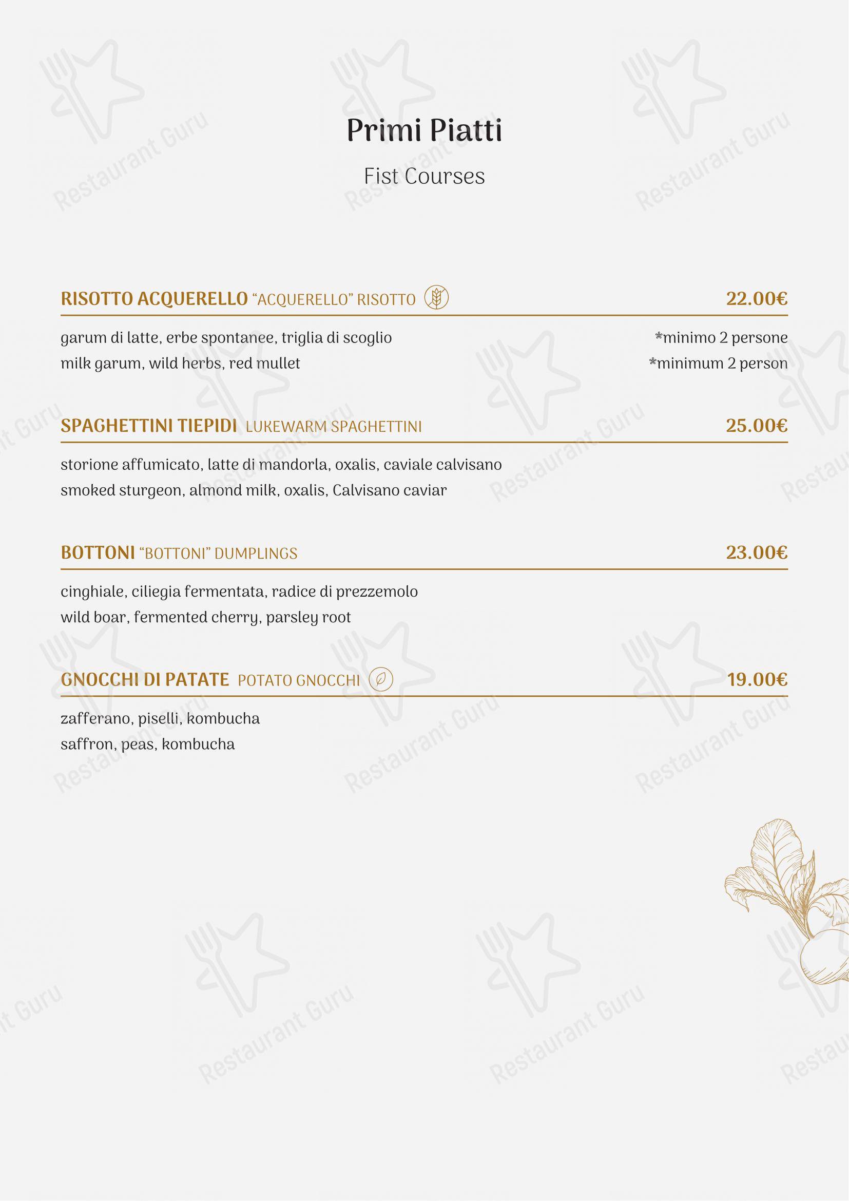 Menu bar per Ristorante Antiche Mura in Riva del Garda