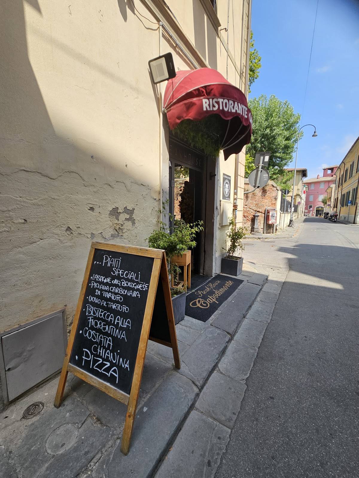 Menu di Ristorante Capodimonte Pisa 