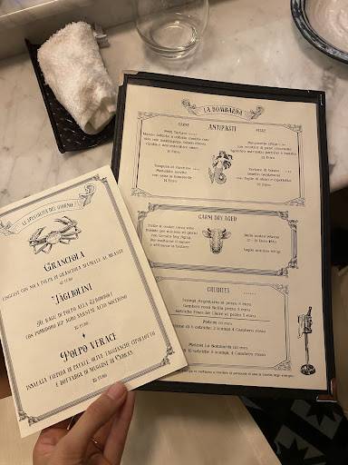 Menu di Ristorante La Bombarda 