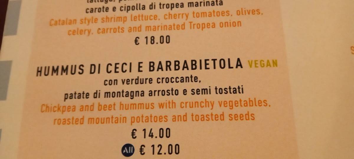 Menu di Ibis 