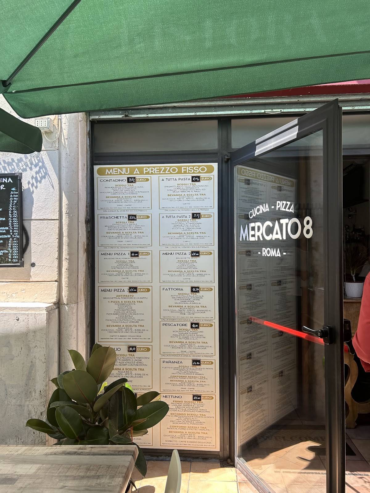 Menu di Ristorante Mercato 8 