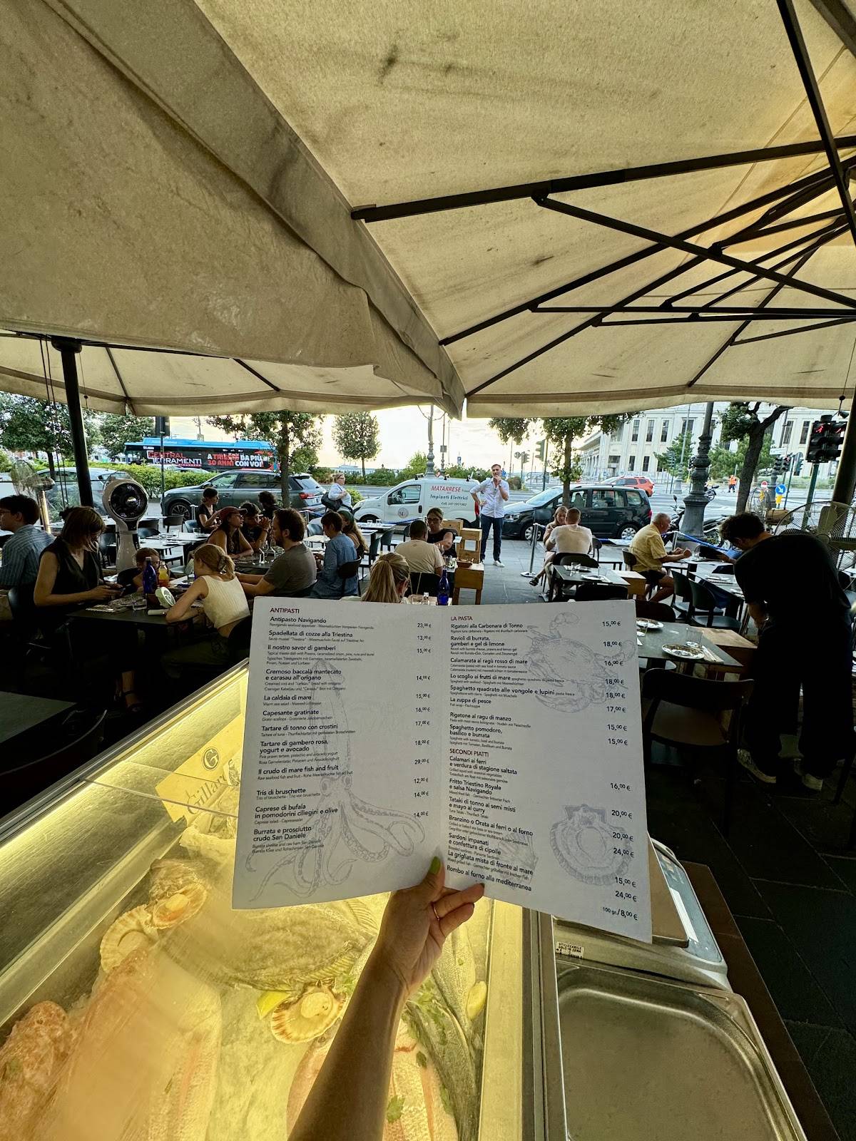 Menu di Ristorante Navigando Trieste 