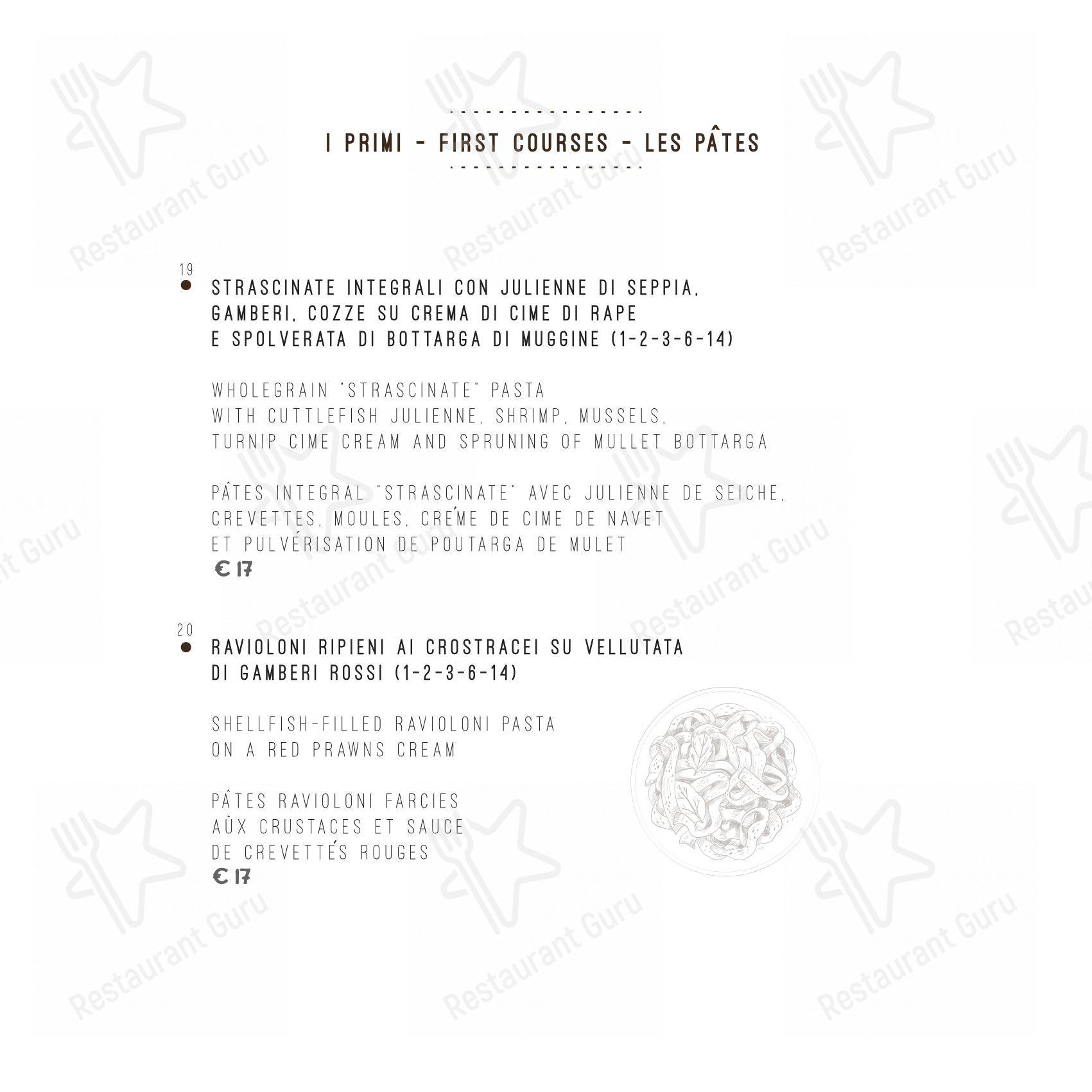 Menu bar per Ristorante Piazza Palmieri ristorante