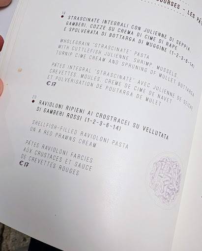 Menu di Ristorante Piazza Palmieri 
