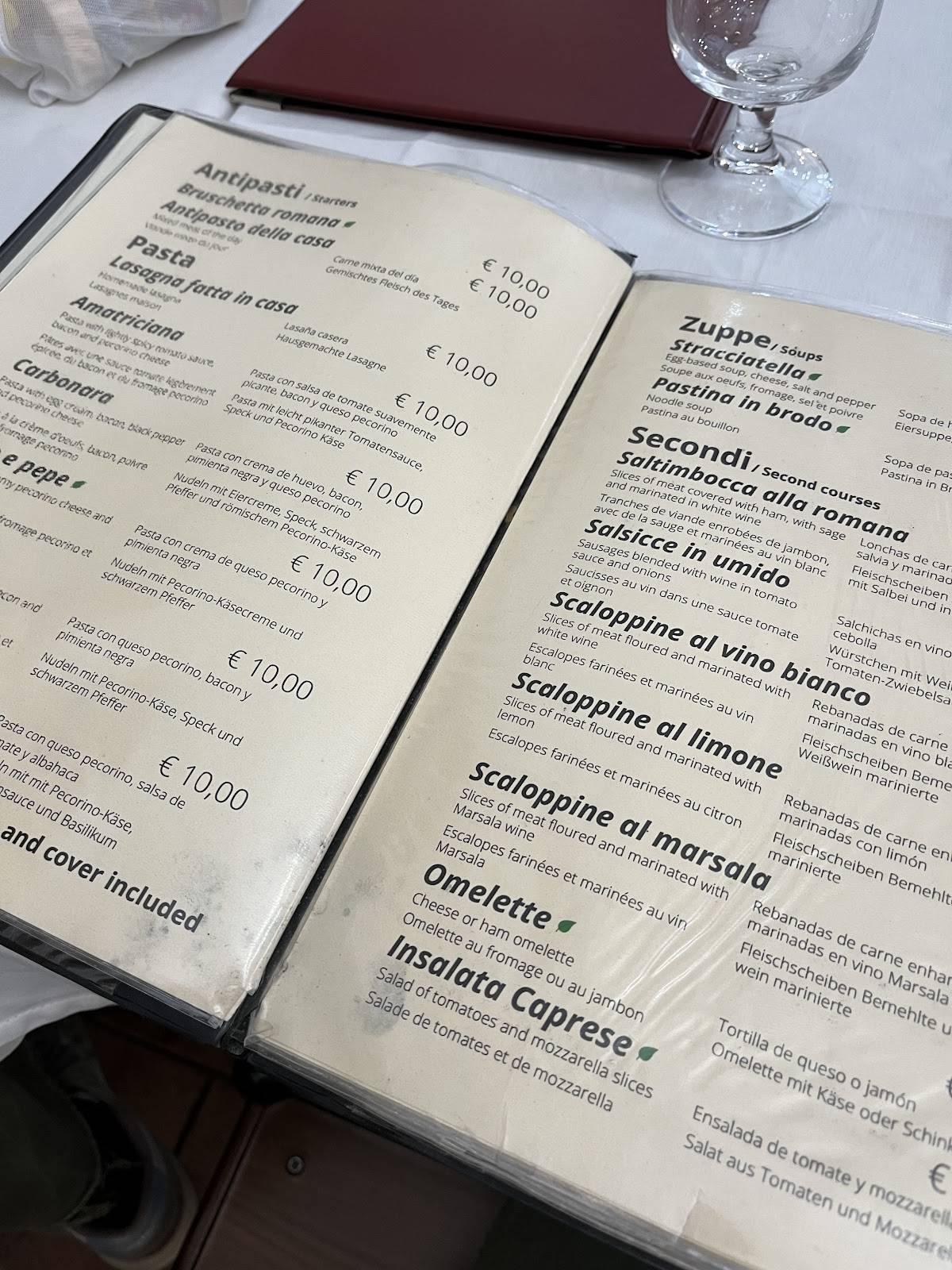 Menu di Museum Restaurant 