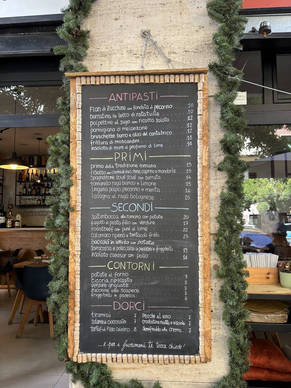 Menu di Schietto cucina alla mano 