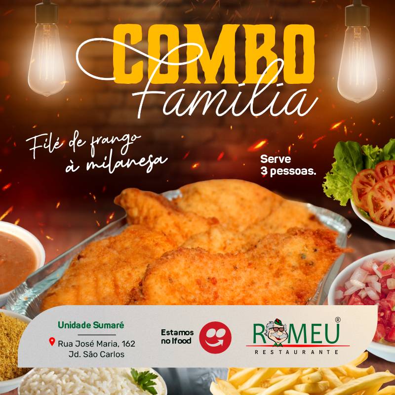Restaurante do Romeu Picanha na Tábua Sumaré cardápio