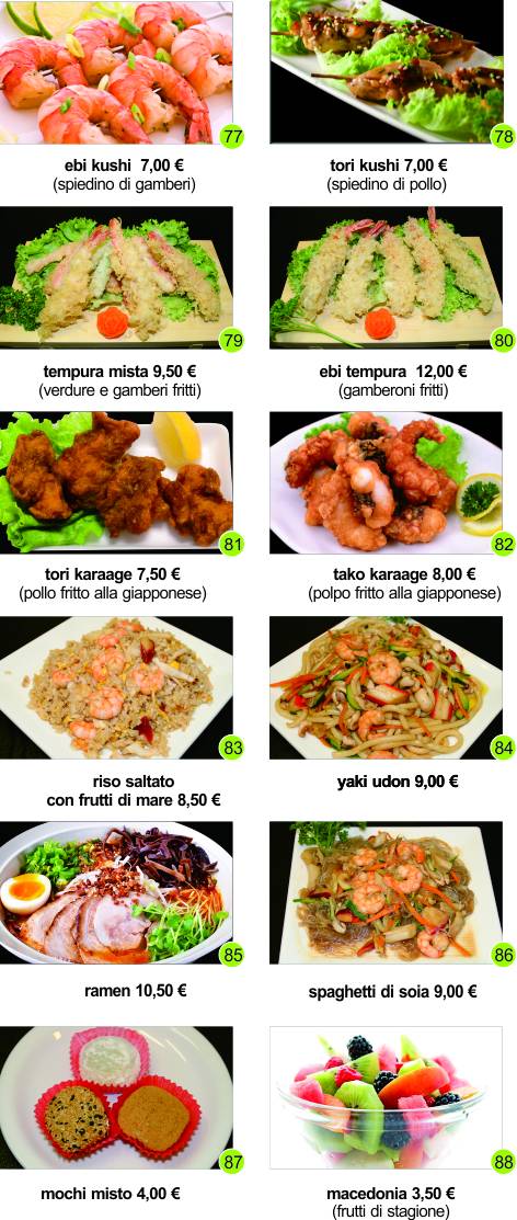 Menu di SUSHI EXPRESS 