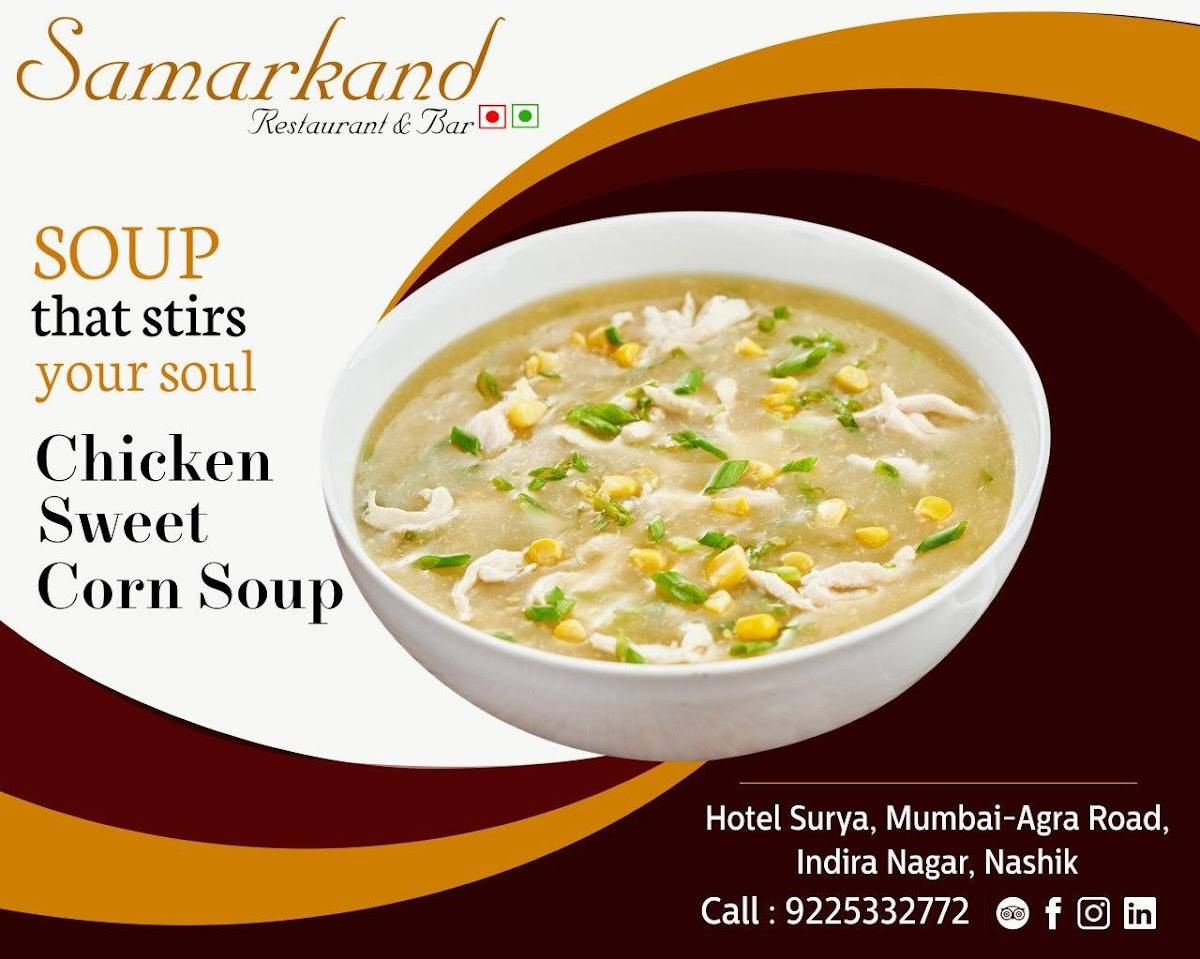 Samarkand Restaurant menu