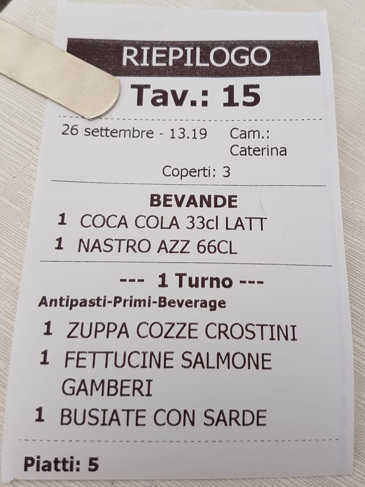 ristorante dal cozzaro san vito lo capo