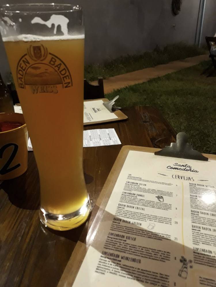Santa Comedoria cardápio