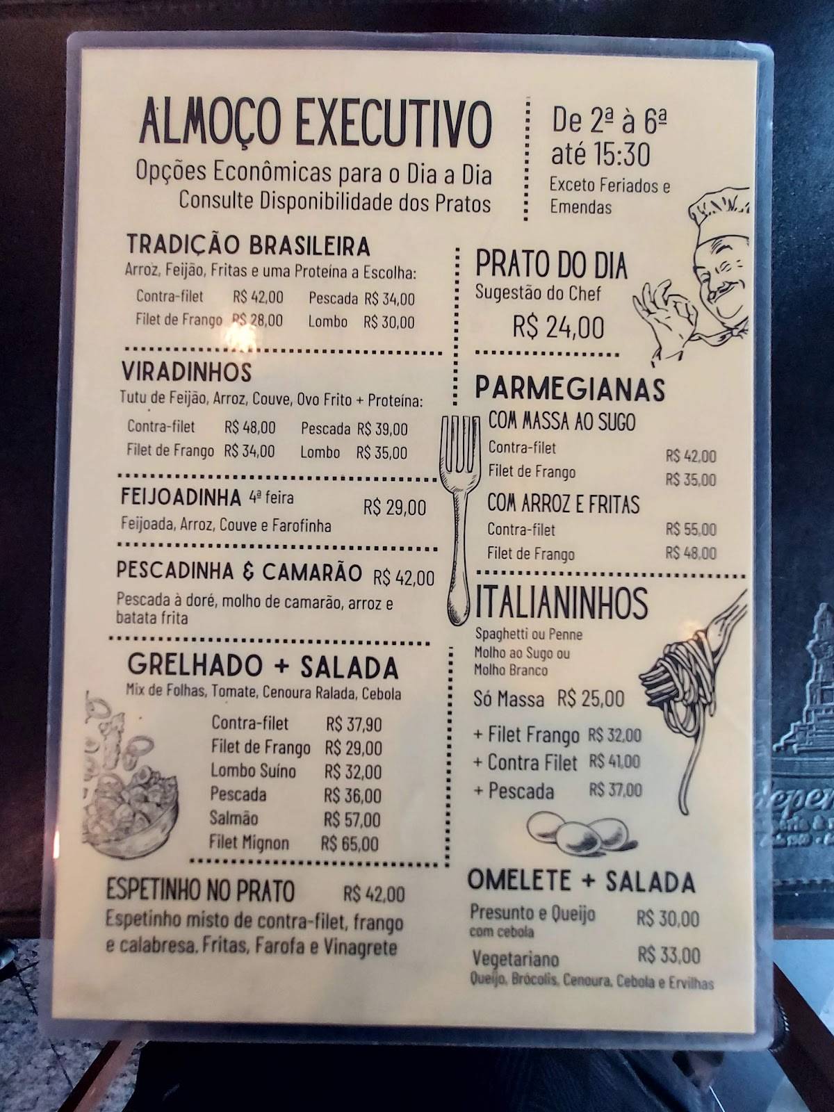 Independência Choperia & Restaurante cardápio