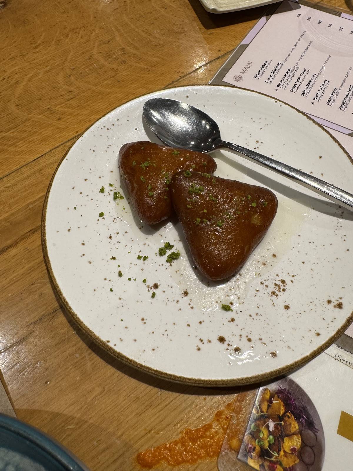 Sattvik restaurant menu