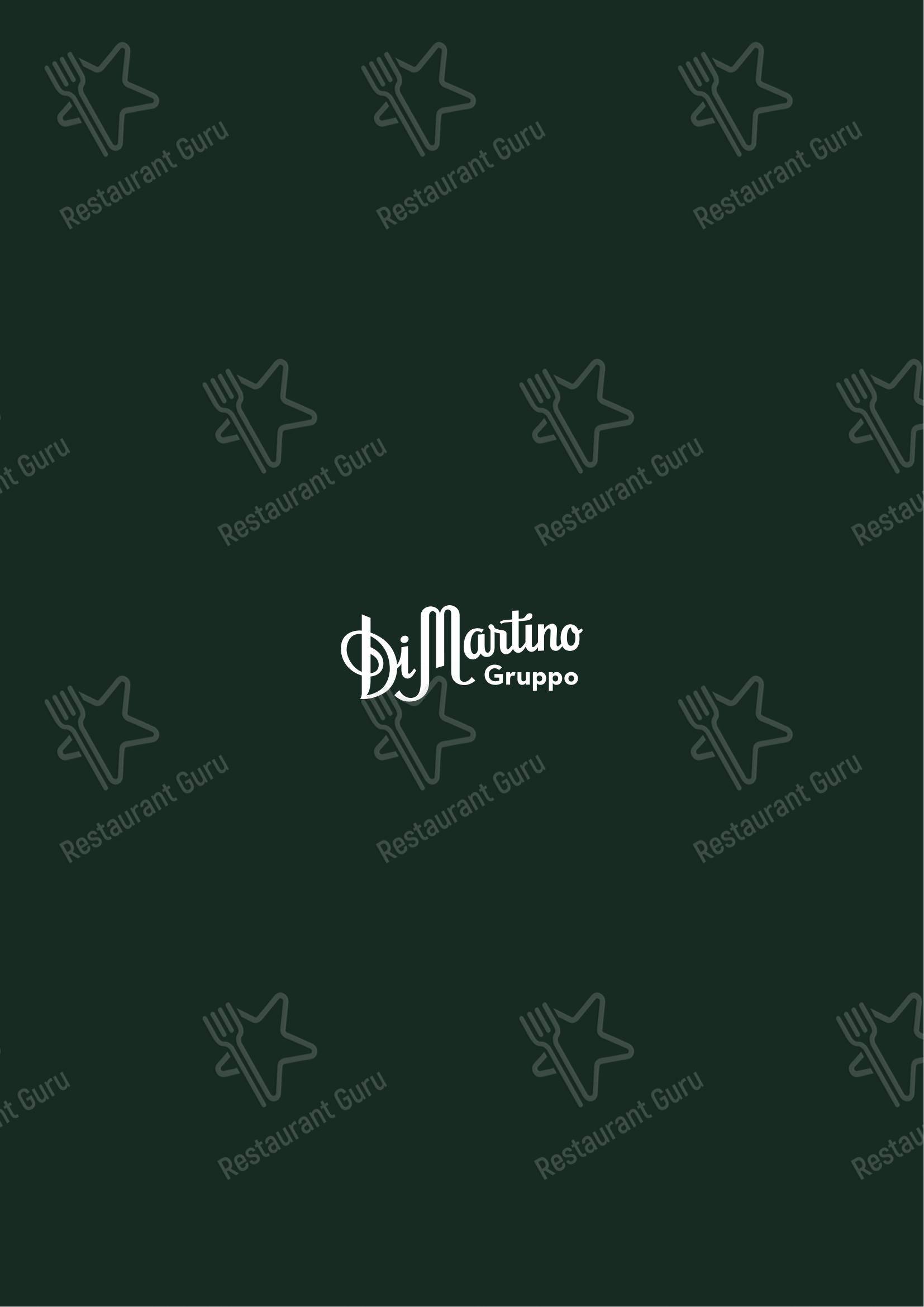 Menu di Sea Front Di Martino Pasta Bar - Menu