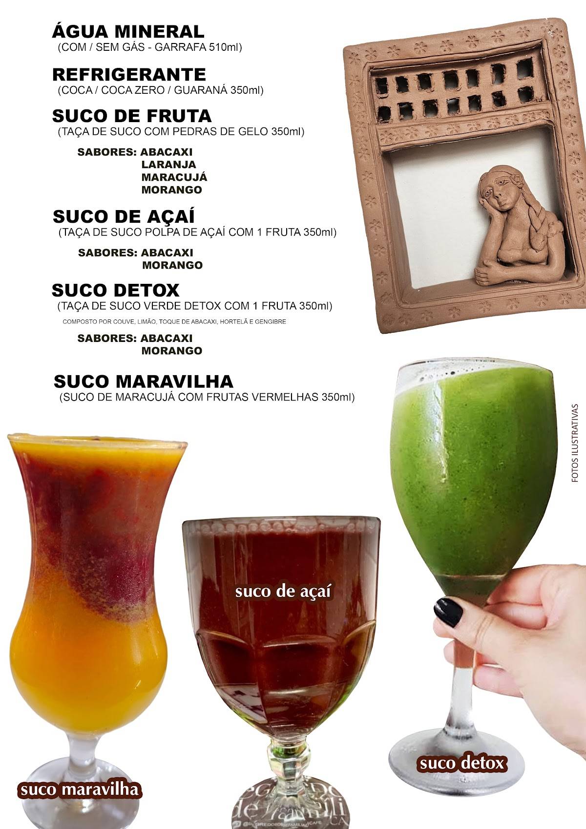Segredos de Família Café cardápio