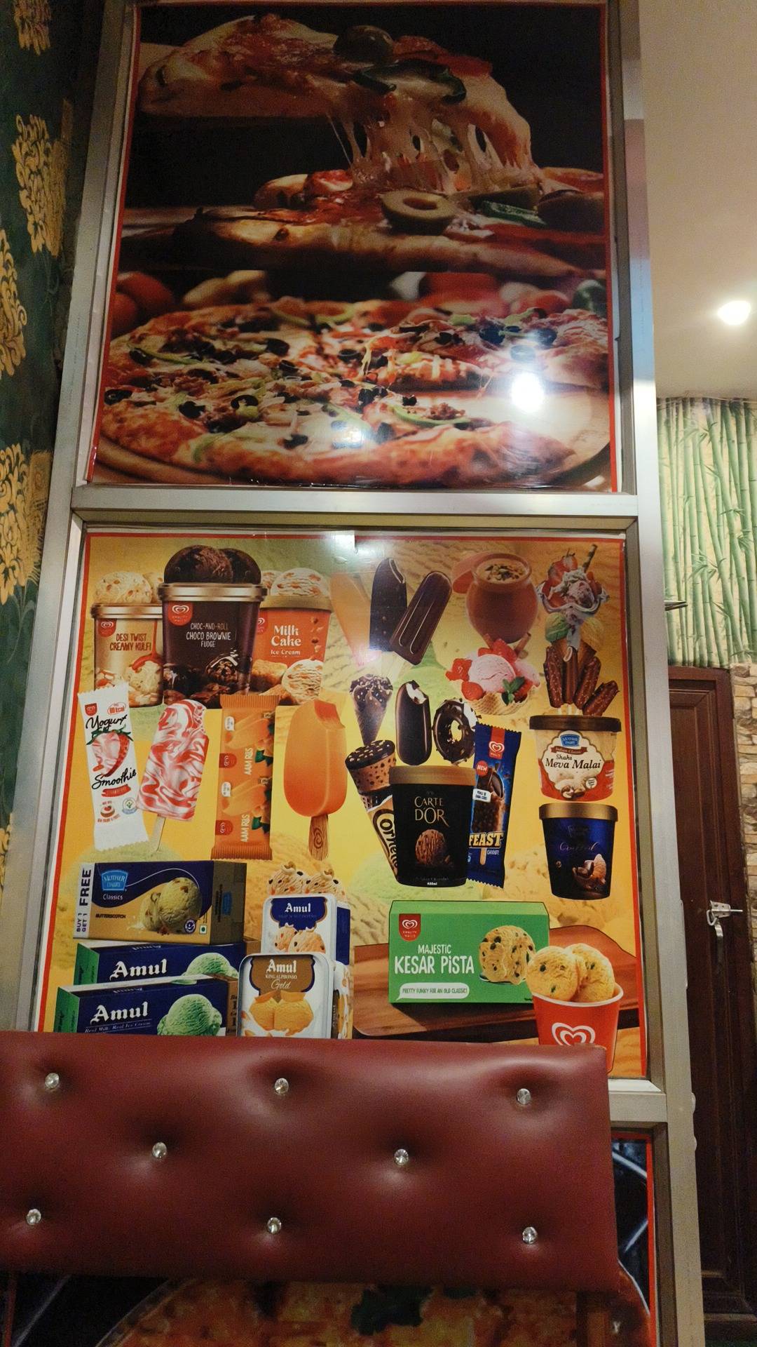 Selfie Restaurant menu
