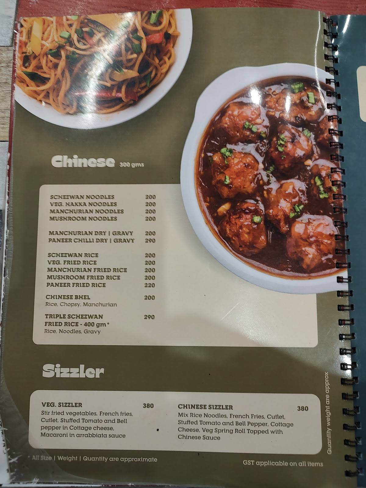 Shiv Ice Cream and Fast Food menu