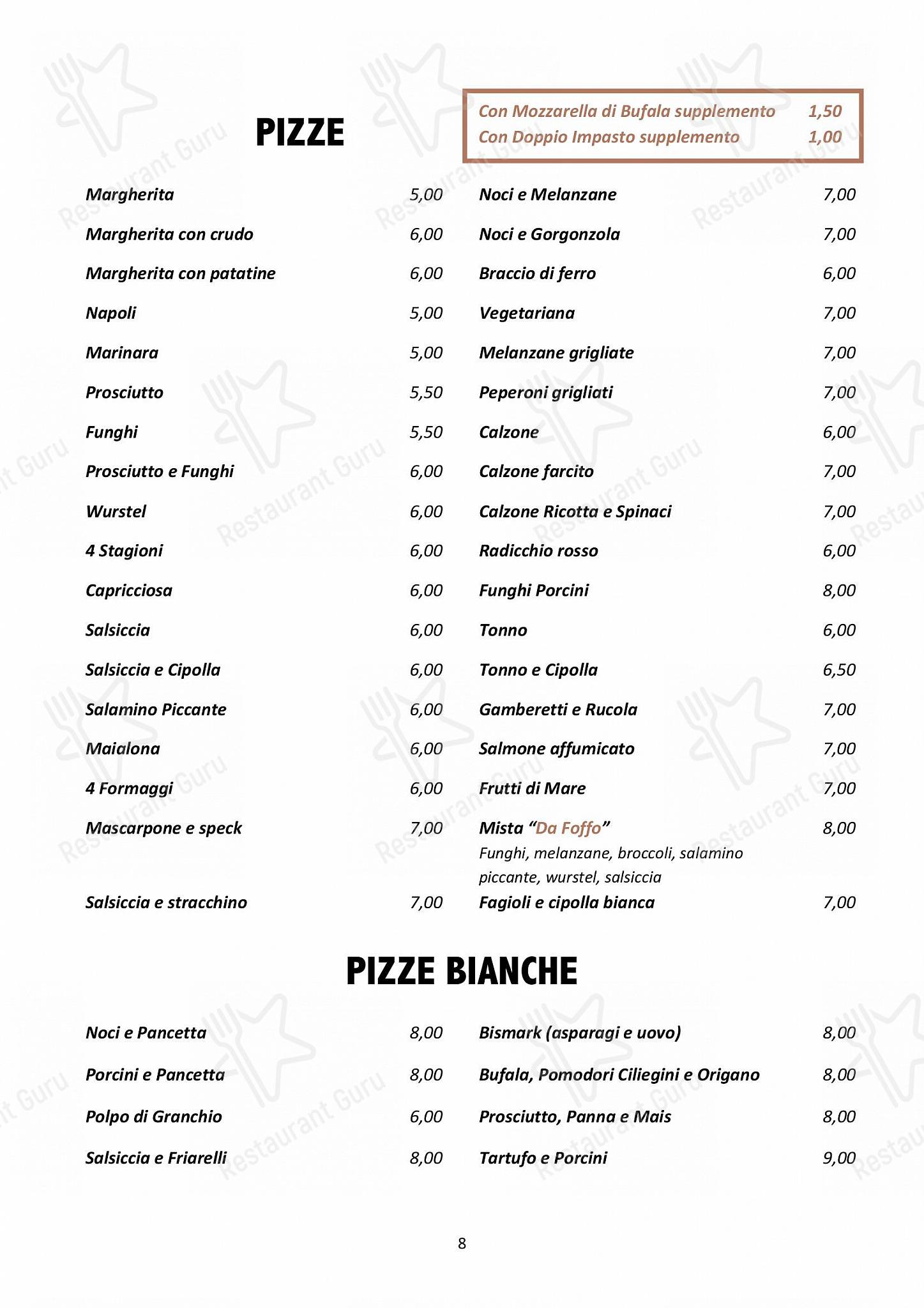 Детское per Ristorante Pizzeria Da Foffo pizzeria