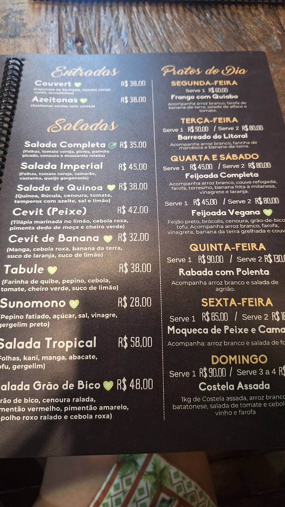 Simples Gastrobar Praia de Leste cardápio
