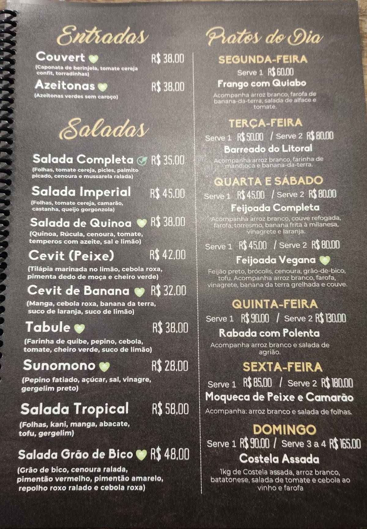 Simples Gastrobar Praia de Leste cardápio